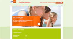 Desktop Screenshot of klett-lerntraining.de